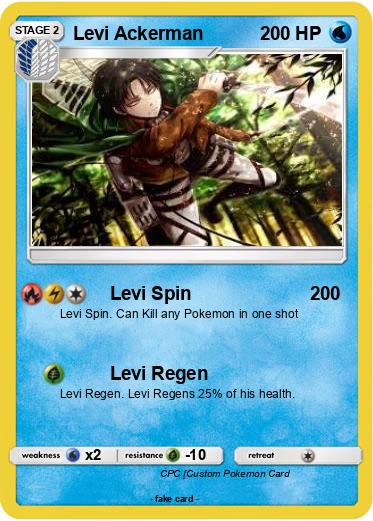 Pokemon Levi Ackerman