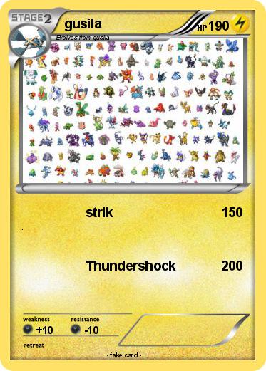 Pokemon gusila