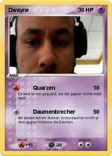 Pokemon Dwayne