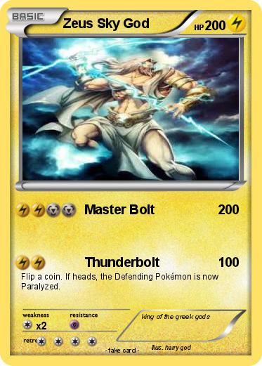 Pokemon Zeus Sky God
