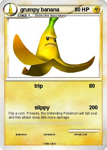 Pokemon grumpy banana