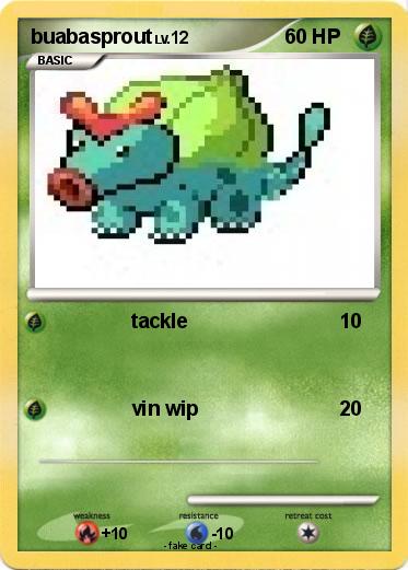 Pokemon buabasprout
