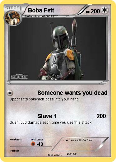 Pokemon Boba Fett