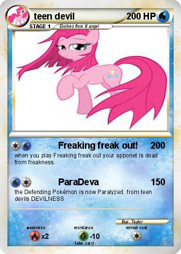 Pokemon teen devil