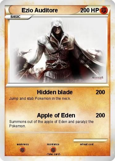 Pokemon Ezio Auditore