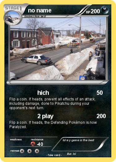 Pokemon no name