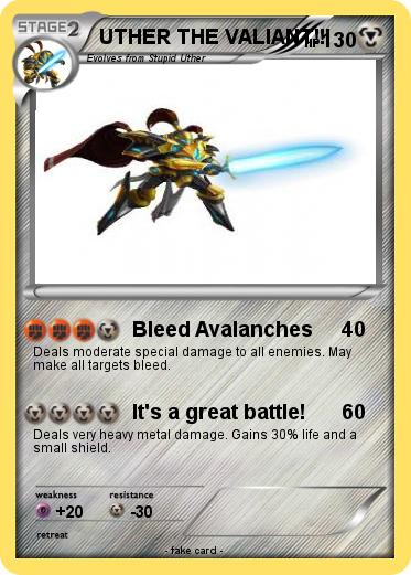 Pokemon UTHER THE VALIANT!!!