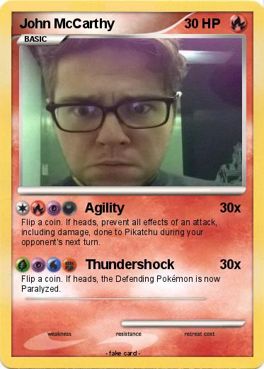 Pokemon John McCarthy