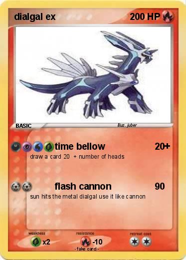 Pokemon dialgal ex