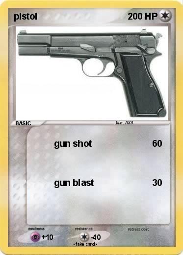Pokemon pistol