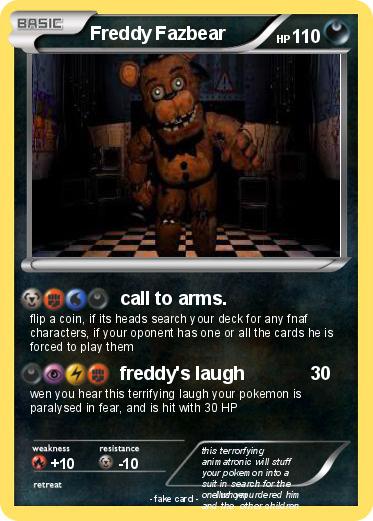 Pokemon Freddy Fazbear