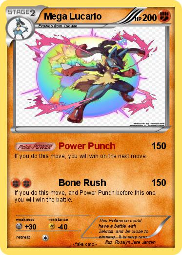 Pokemon Mega Lucario