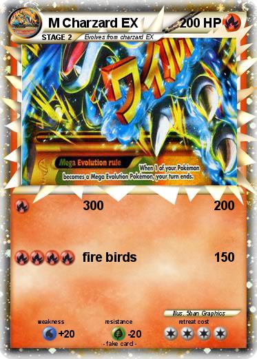 Pokemon M Charzard EX
