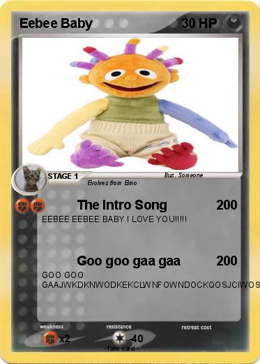 Pokemon Eebee Baby