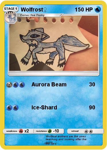 Pokemon Wolfrost♀