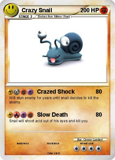 Pokemon Crazy Snail
