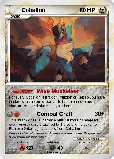 Pokemon Cobalion