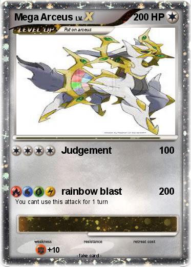 Pokemon Mega Arceus