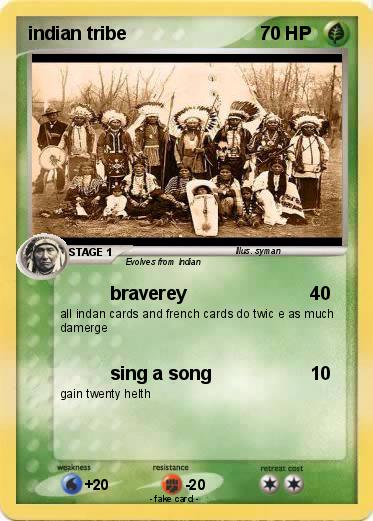 Pokemon indian tribe
