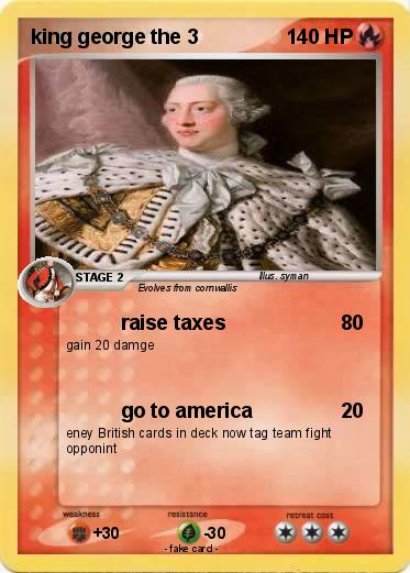 Pokemon king george the 3