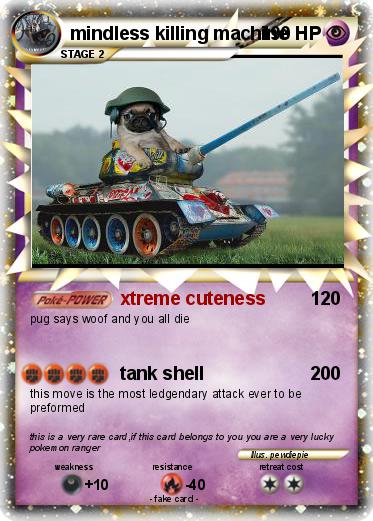 Pokemon mindless killing machine