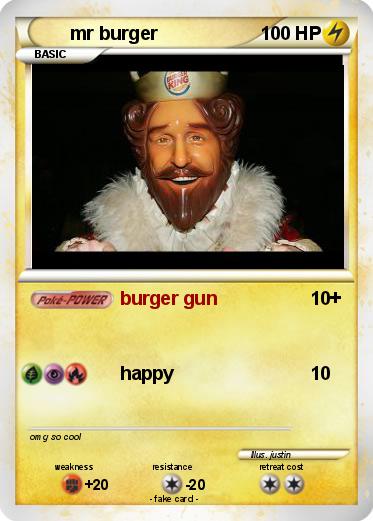 Pokemon mr burger