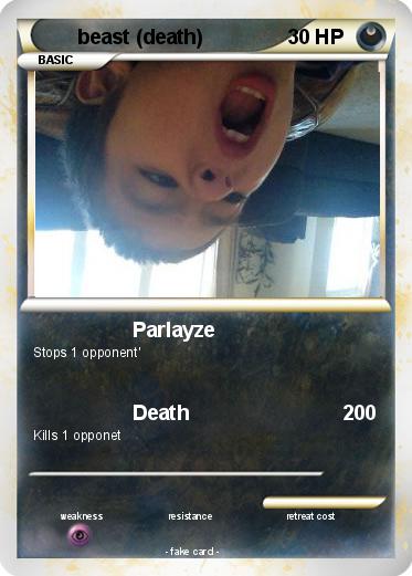 Pokemon beast (death)