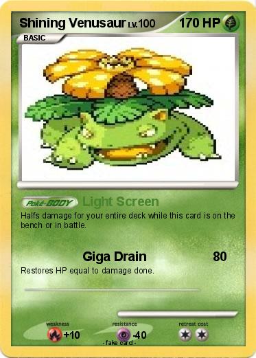 Pokemon Shining Venusaur