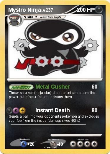 Pokemon Mystro Ninja