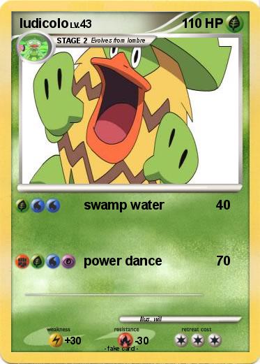 Pokemon ludicolo