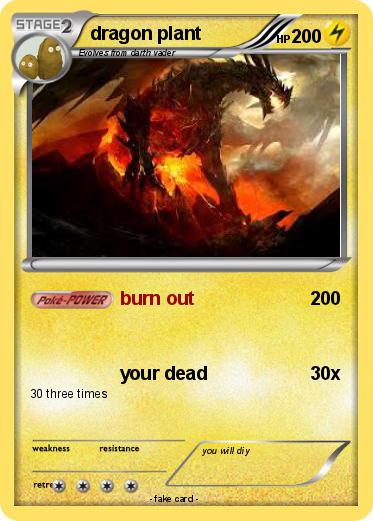 Pokemon dragon plant