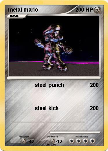 Pokemon metal mario