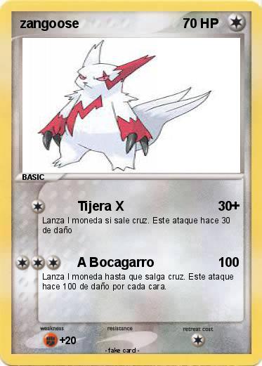Pokemon zangoose