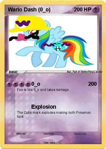 Pokemon Wario Dash (0_o)