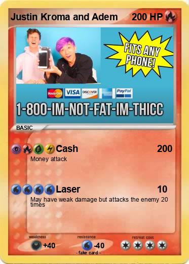 Pokemon Justin Kroma and Adem