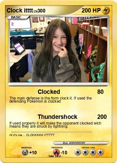 Pokemon Clock itttt