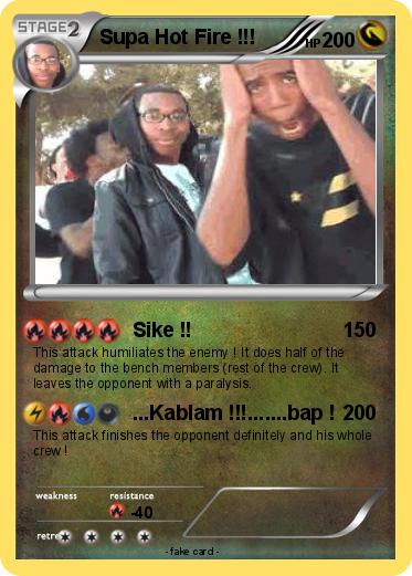 Pokemon Supa Hot Fire !!!