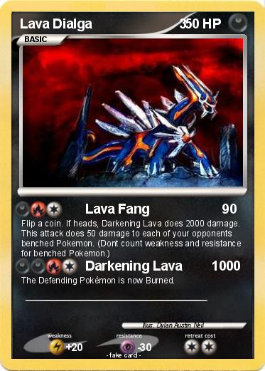 Pokemon Lava Dialga                        3