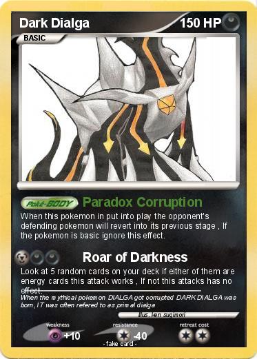 Pokemon Dark Dialga