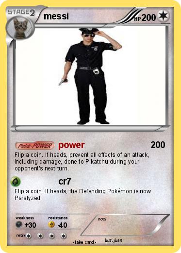 Pokemon messi