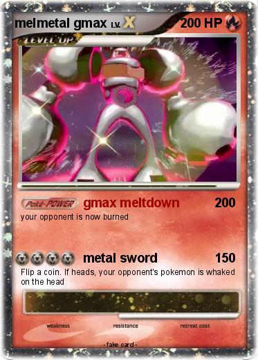 Pokemon melmetal gmax