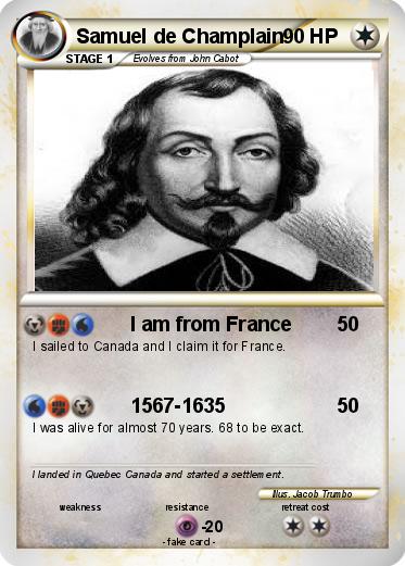 Pokemon Samuel de Champlain
