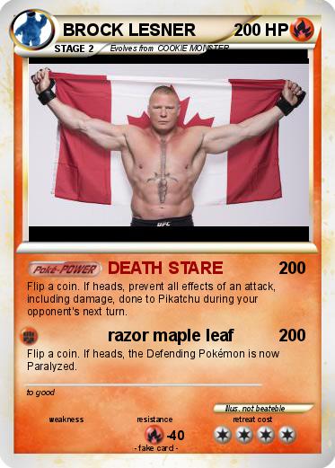 Pokemon BROCK LESNER