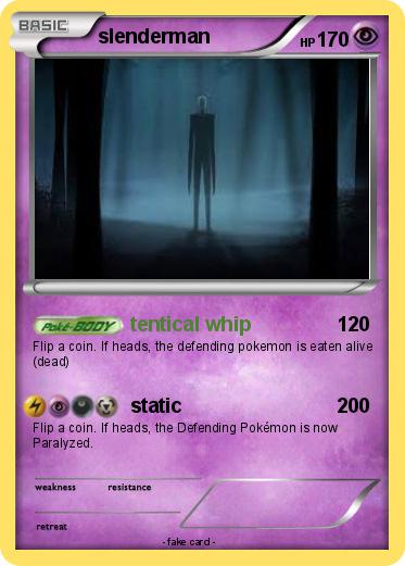 Pokemon slenderman