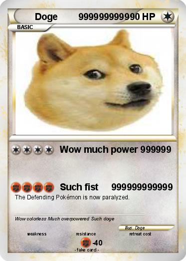 Pokemon Doge        9999999999