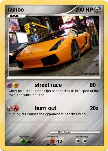 Pokemon lambo