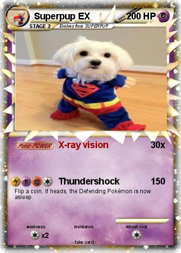 Pokemon Superpup EX