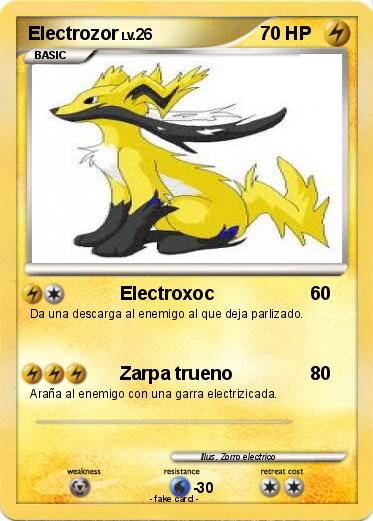 Pokemon Electrozor