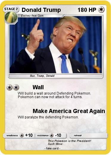 Pokemon Donald Trump