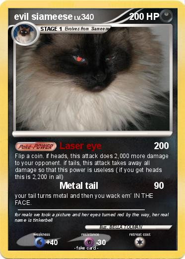 Pokemon evil siameese